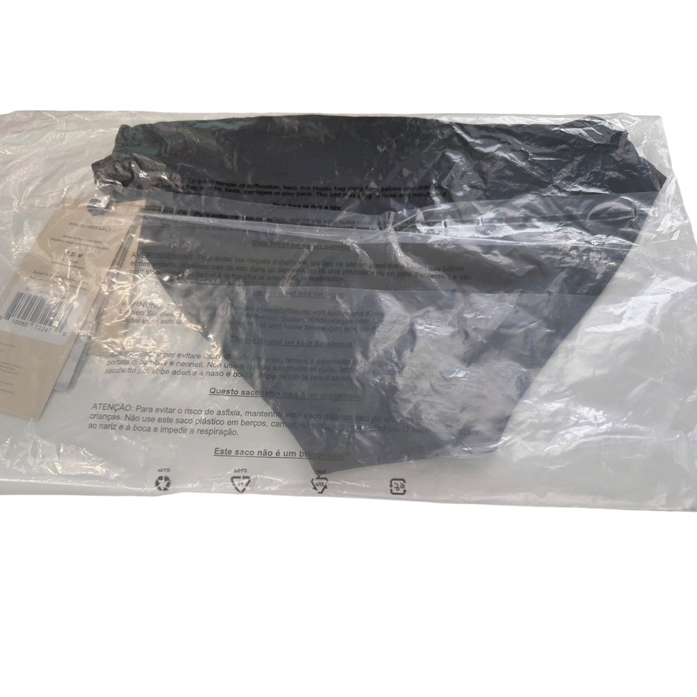 Saalt Wear Period Underwear Bikini Anthracite Black Reg Absorbency Size L NEW